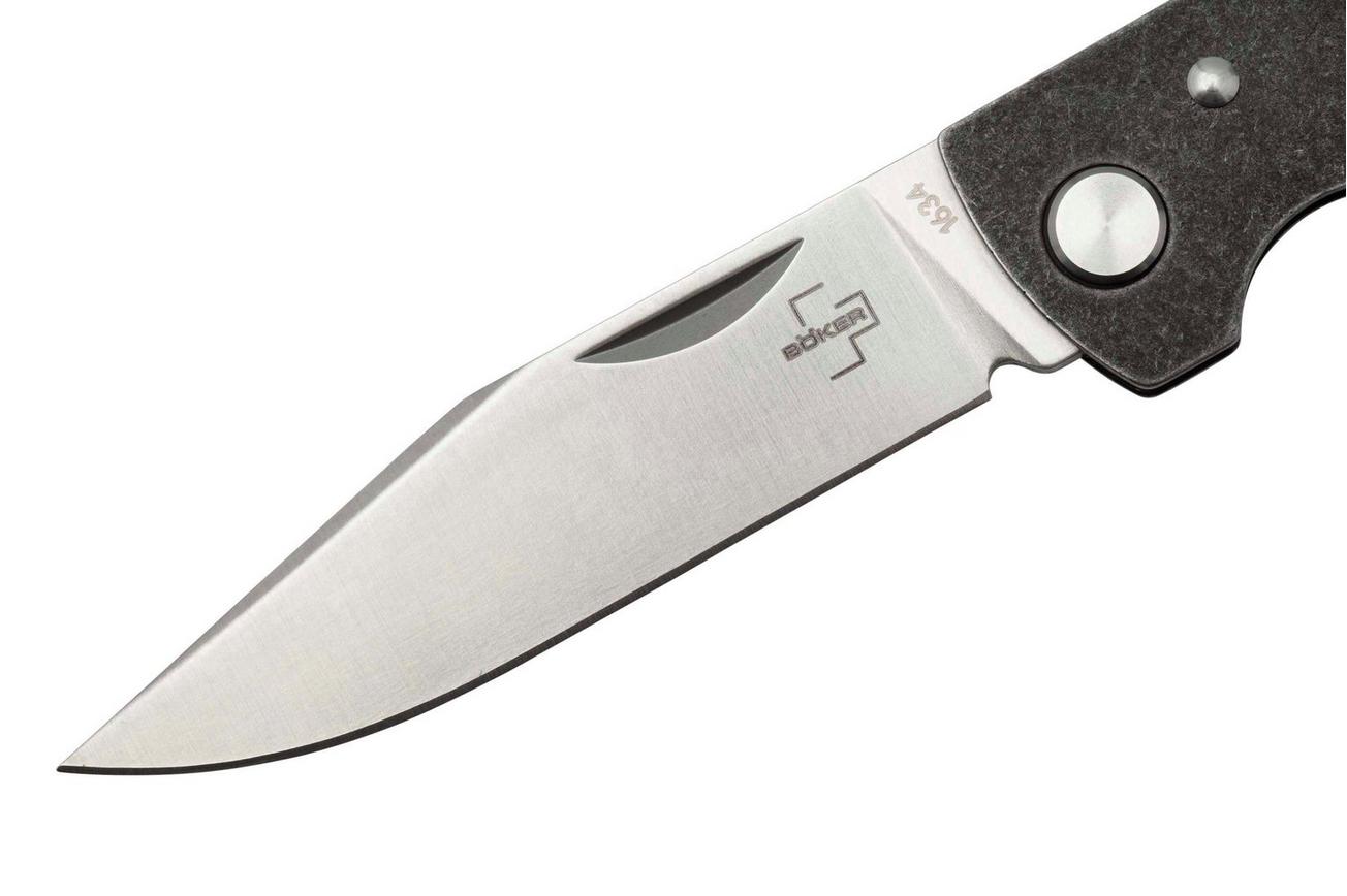 Böker Plus Atlas Backlock 01BO866 Clippoint zakmes