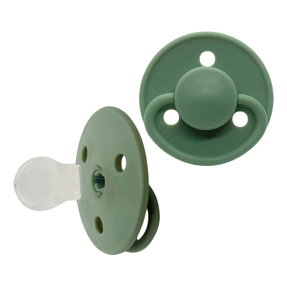 Mininor silikonesut 6 mdr , grøn - 2 stk