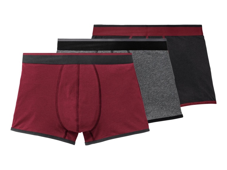 Set van 3 boxershorts voor heren