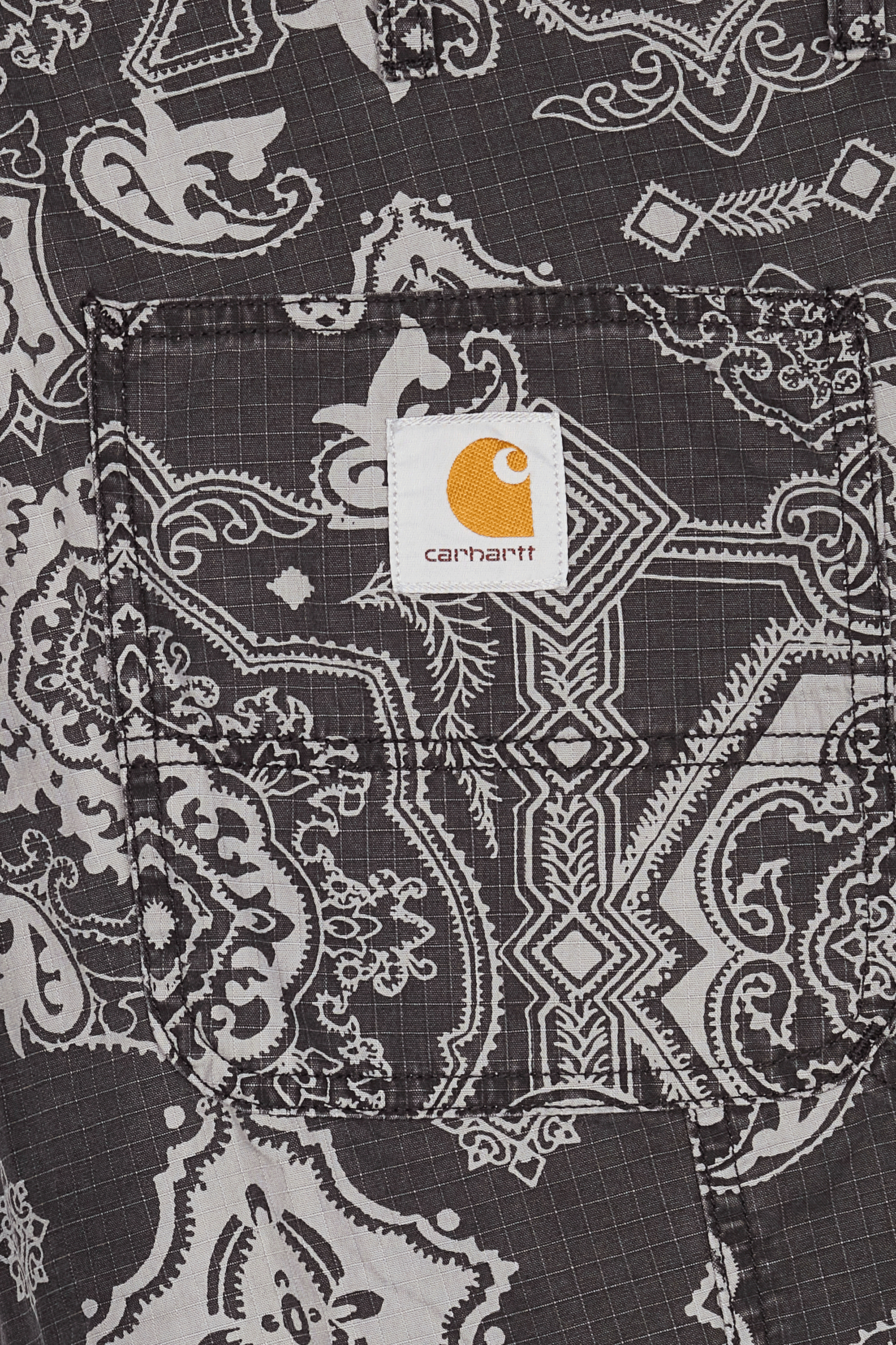CARHARTT WIP Short Single Knee Noir