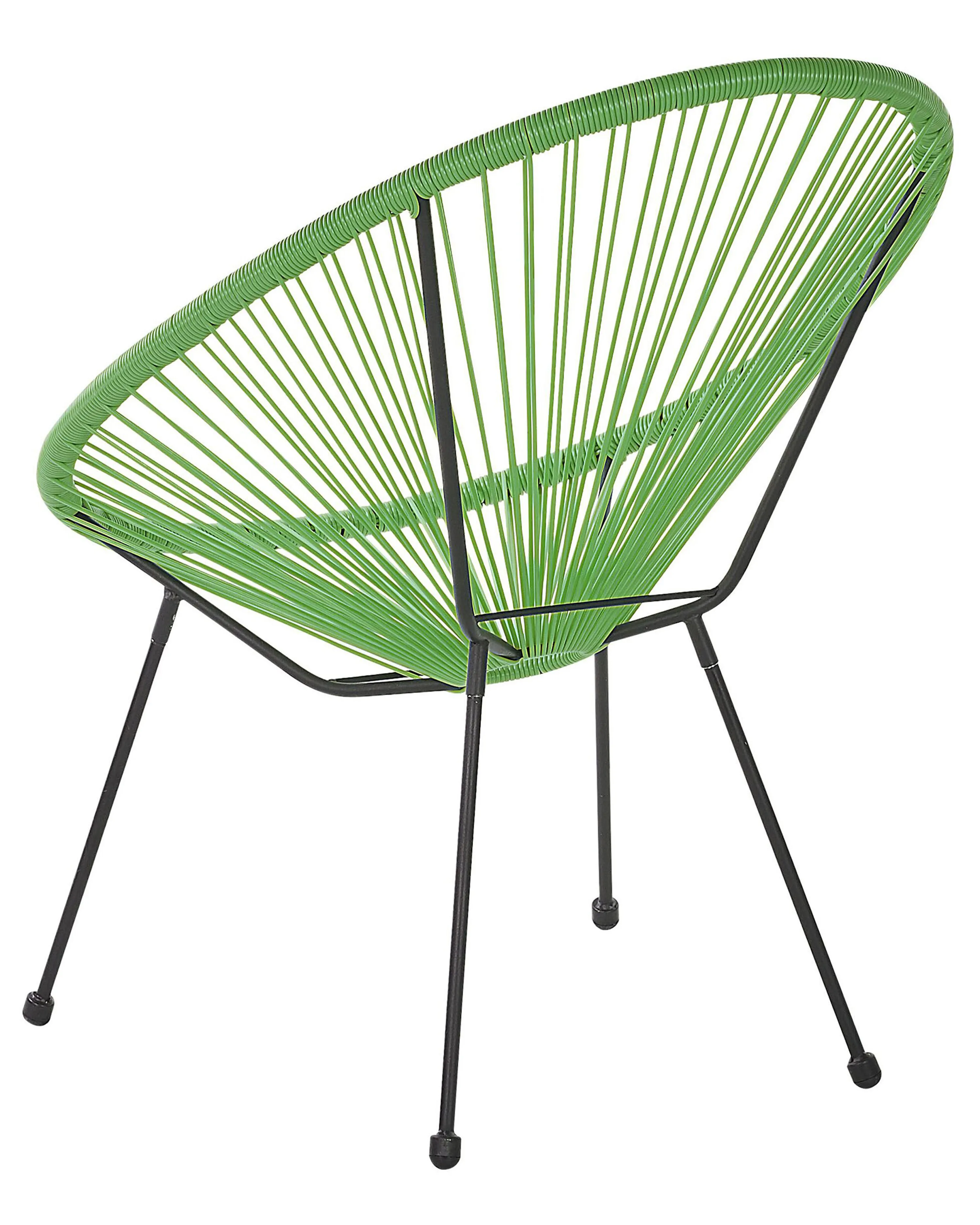 Tuinstoel ACAPULCO II PE rotan Groen