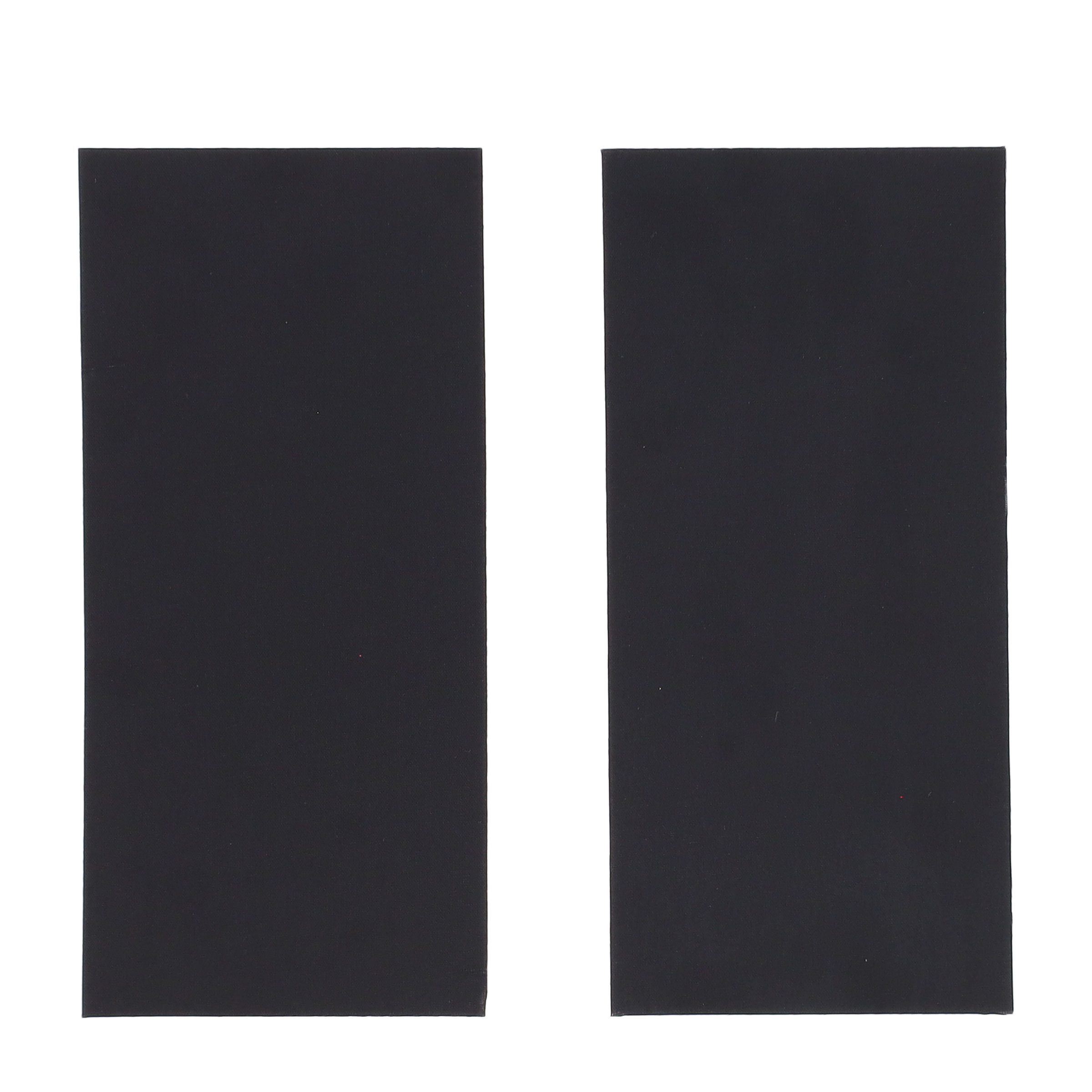 (2er Set) Nylon Klebe Flicken Wasserabweisende Patches Universal Tape für Heimwerker / Reparaturen (929500) - Schwarz