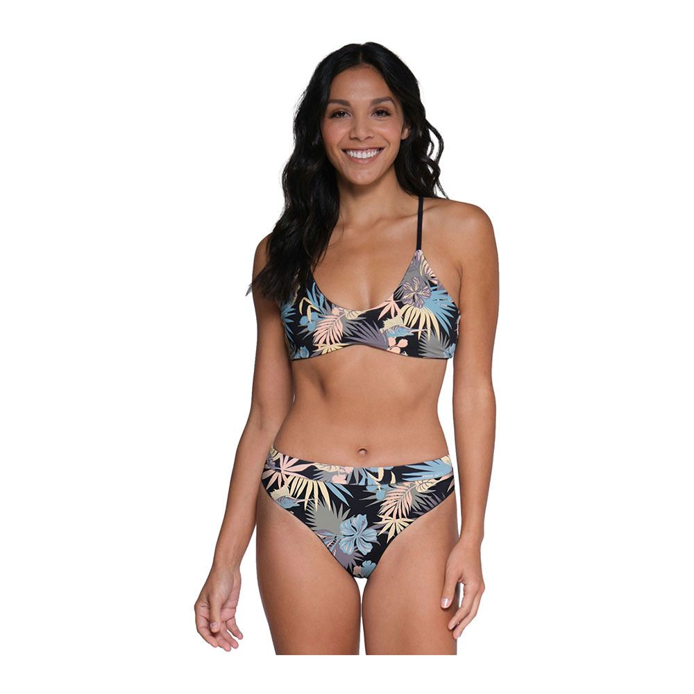 Salty Crew TANDEM REVERSIBLE - Bas de bikini Femme black