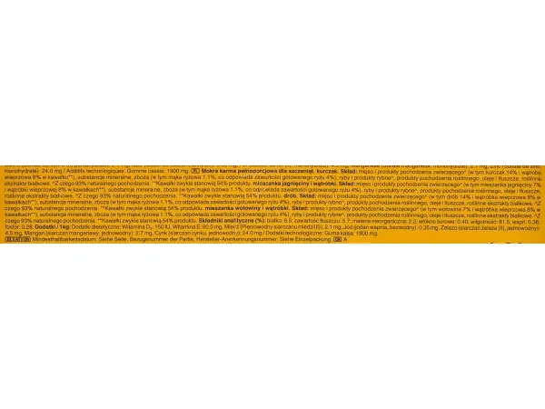 Pedigree Junior mix of flavors in jelly 12x100g