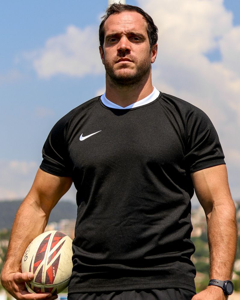 Maillot de rugby Nike Team pour homme