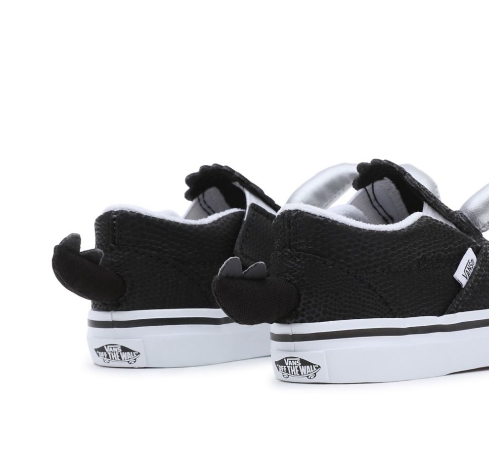 Vans TD Triceratops Slip-On Dino Black 4 US