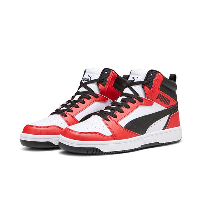 PUMA REBOUND V6 392326 PUMA-WHITE-PUMA-BLACK-FOR-ALL