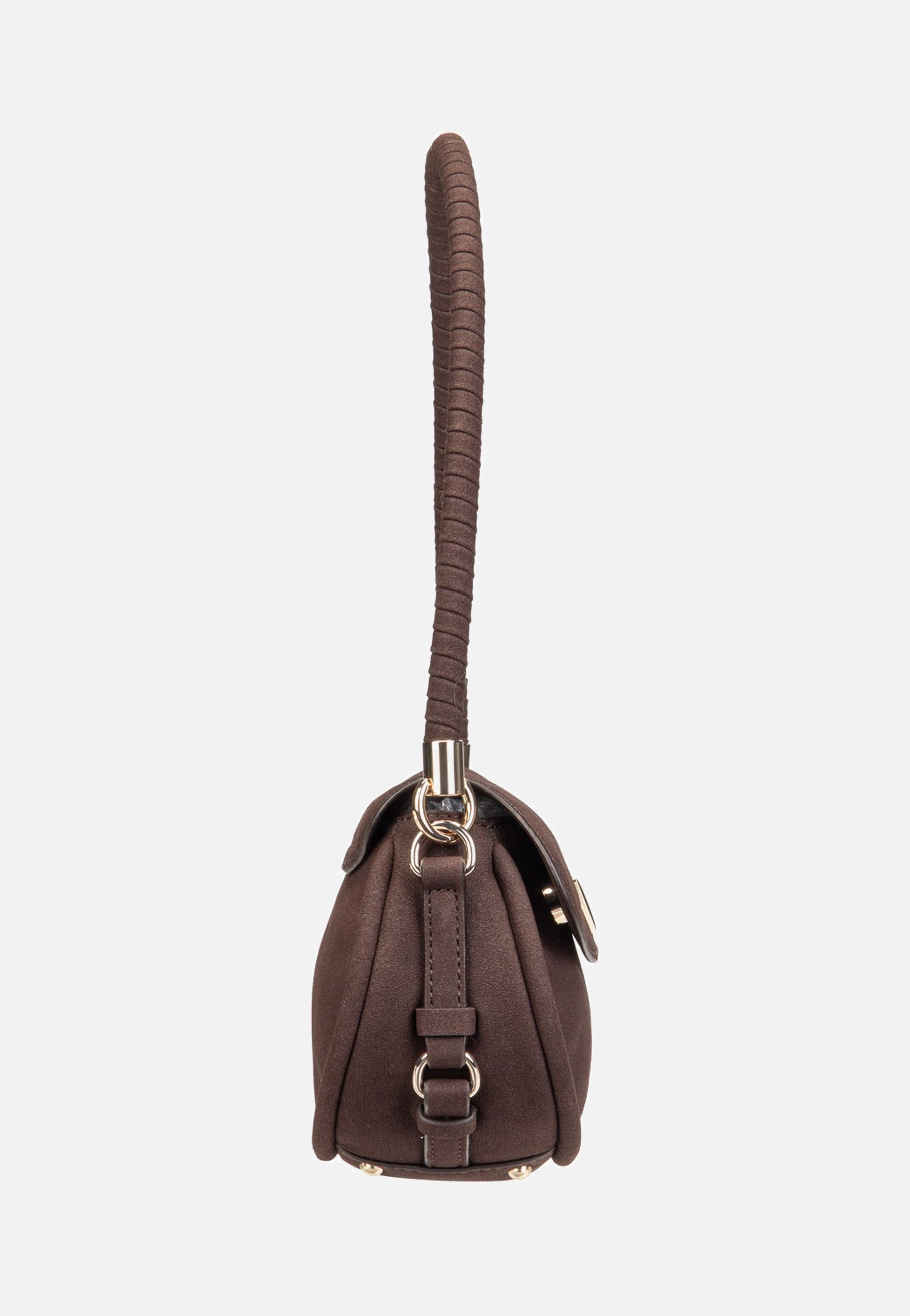 Danya Flap Shoulder Espresso - Umhängetasche