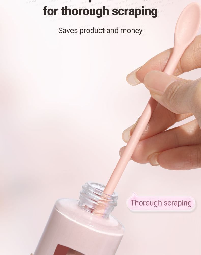 Kochanie - Siliconen make-up spatel met dubbele kop en lepel (verschillende ontwerpen)