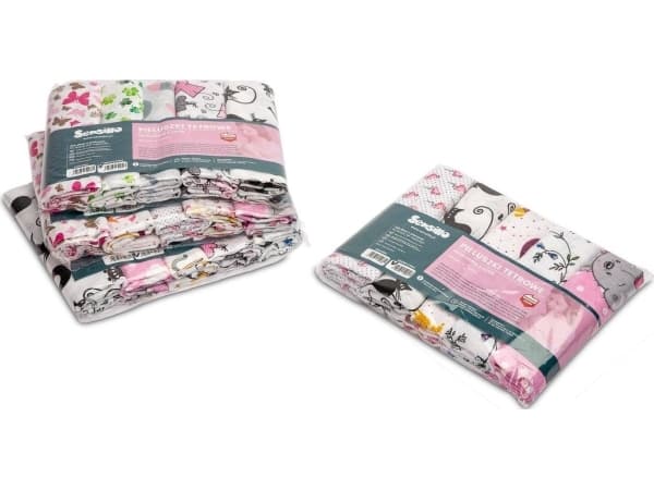 Sensillo TETRA BLIE PRINT GIRL (Pakke - 5 stk) 797 / 4797