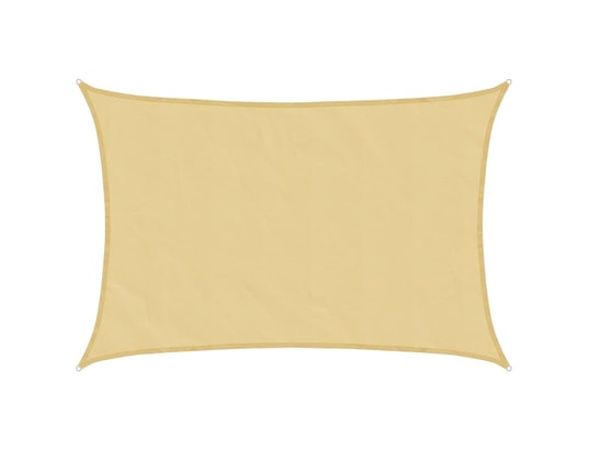 VIDAXL - Voile d'ombrage sable 3x2 m 100 % polyester oxford