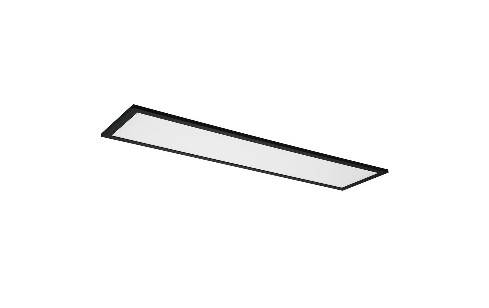 LED-Panel SMART+ Planon Plus Backlight 100x25cm, RGBTW, sw<br>Smart Panel mit Haupt- und Hintergrundbeleuchtung mit WIFI-Technologie