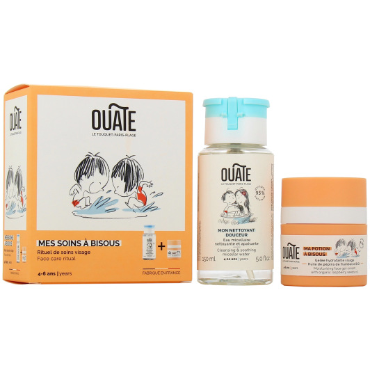 Ouate Soins à bisous : nettoyant et soin visage enfant 4-6 ans