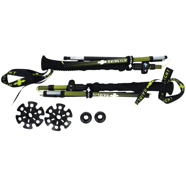 Bâton trail RAIDLIGHT HYBRID CARBON LIME