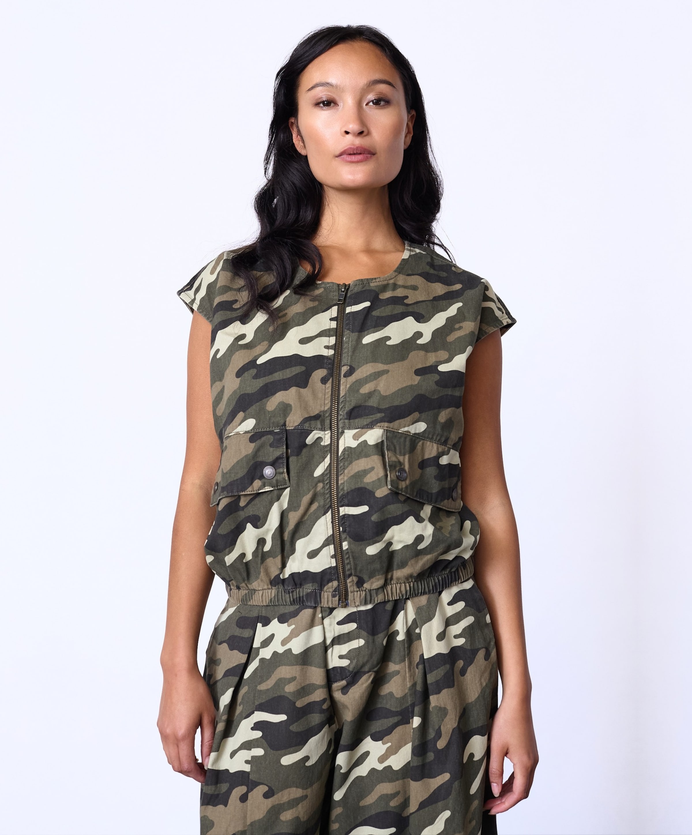 Sisters Point Dames gilet groen