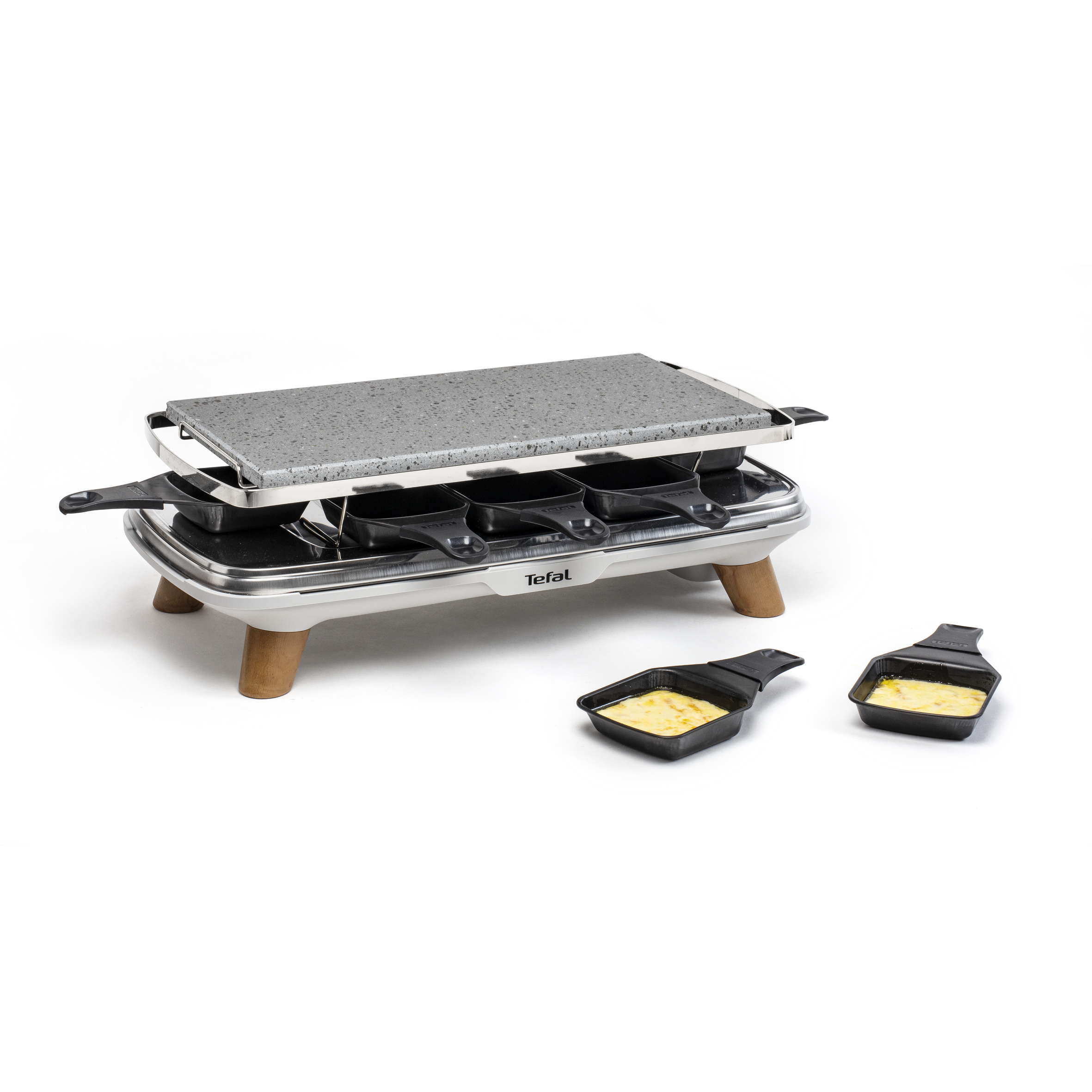 2-in-1 Raclette Pierrade PR620D Gourmetstel