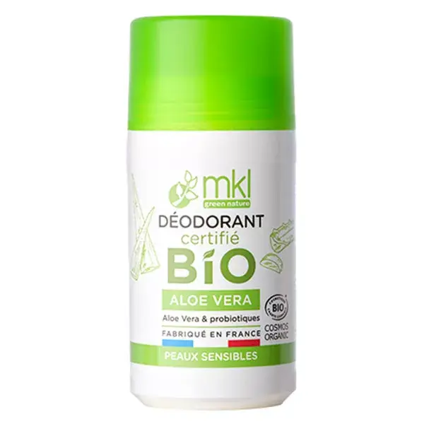Desodorante orgânico de aloe vera MKL Green Nature 50ml