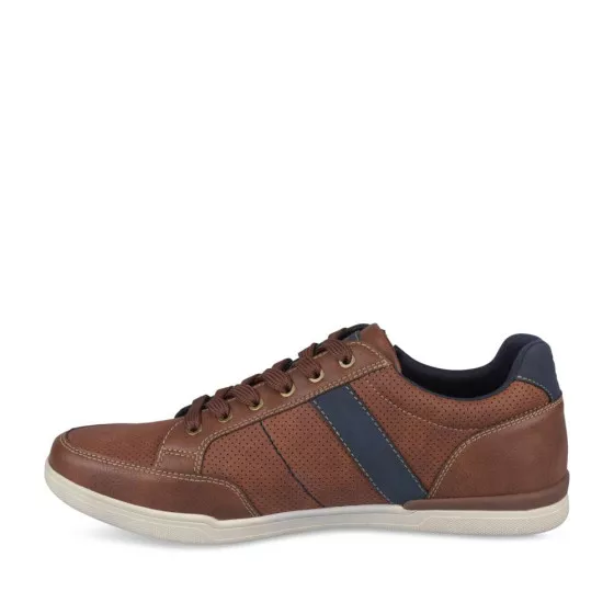 Baskets MARRON DENIM SIDE