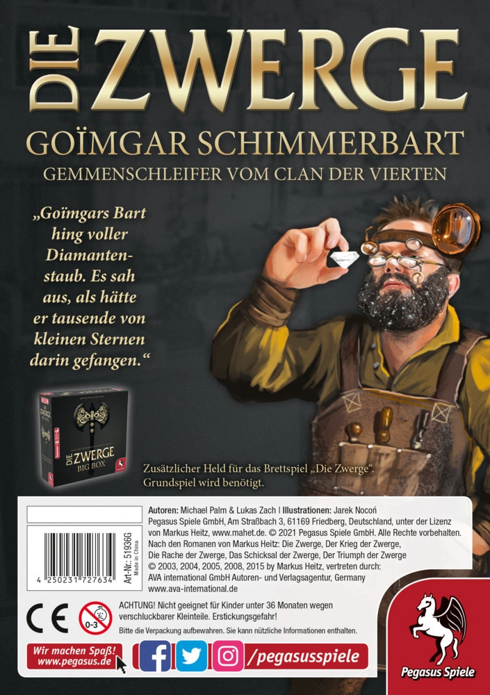 Die Zwerge Charakterpack: Goimgar (Spiel)