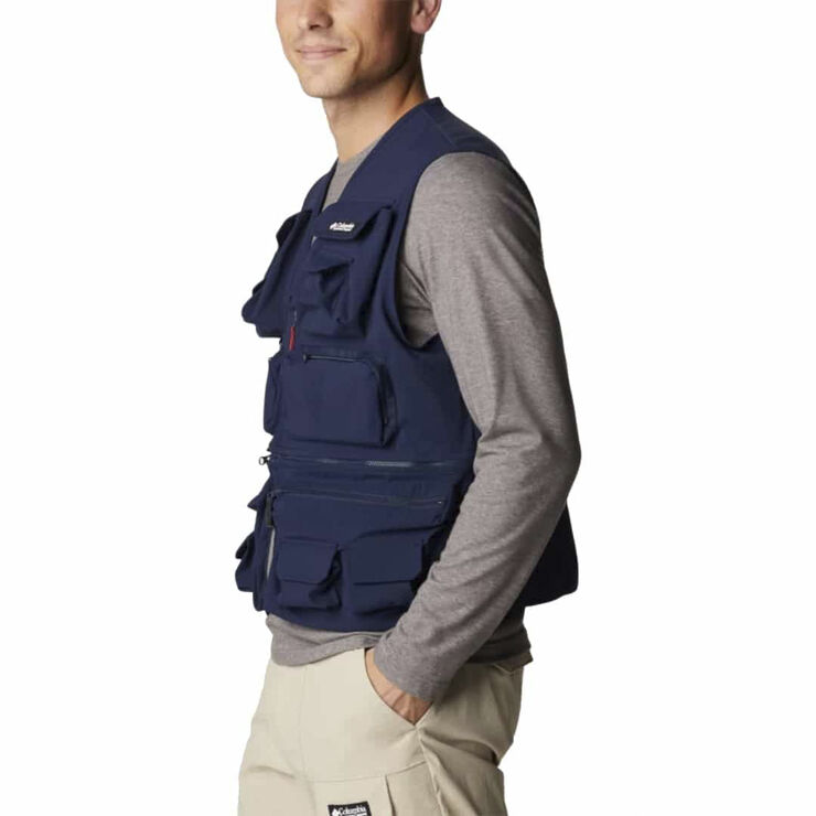 Columbia FIELD CREEK BIG HORN VEST Collegiate navy