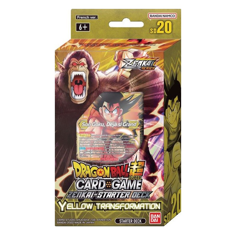 Dragon Ball Super Card Game - Starter deck Yellow transformation