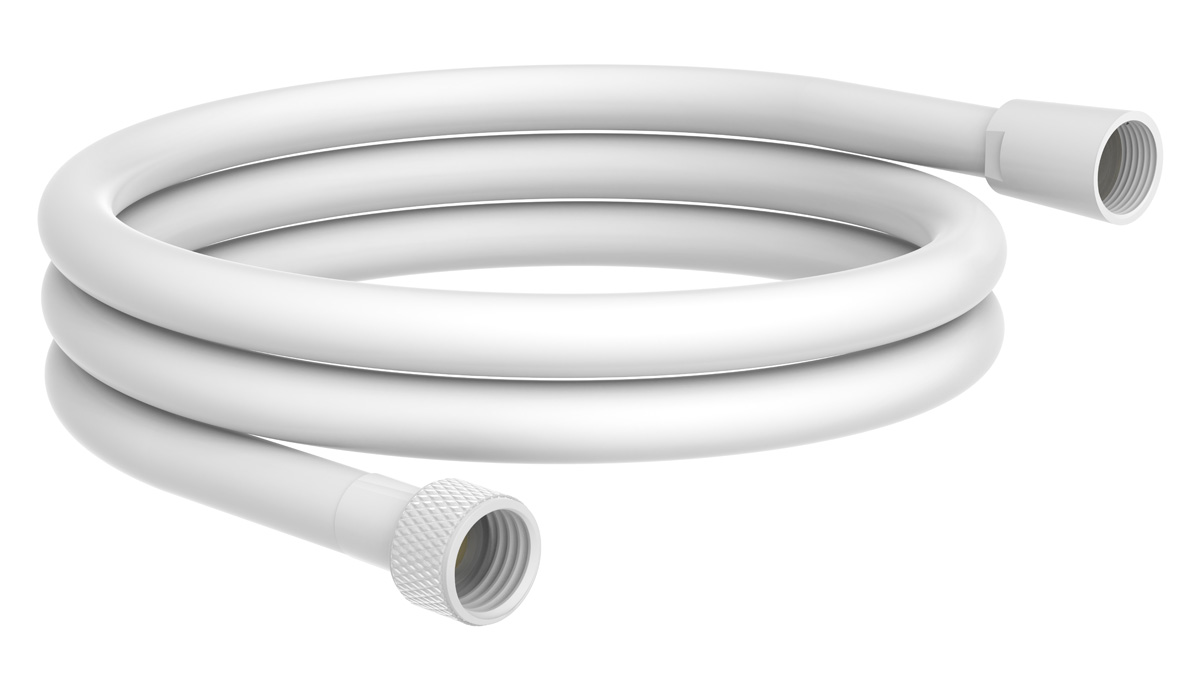 Schutte Doccia doucheslang 150cm wit mat