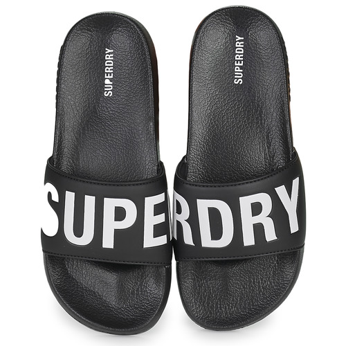 Superdry - Code Core Pool Slide Negro