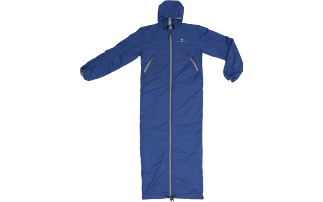 Bergstop Cozybag Comfort Multifunktionsschlafsack mit Ärmeln blau