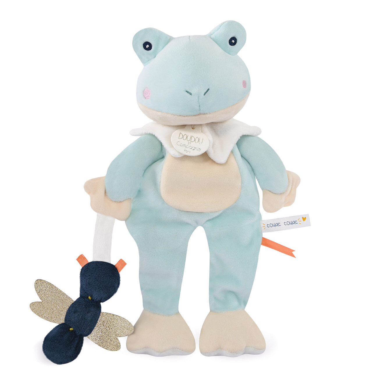 Doudou et Compagnie Ma Petite Grenouille vert