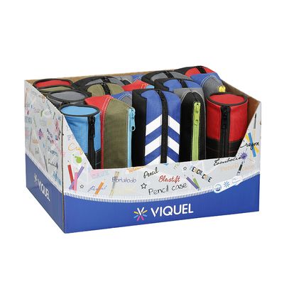Trousse Viquel - 1 compartiment - différents coloris et formes disponibles