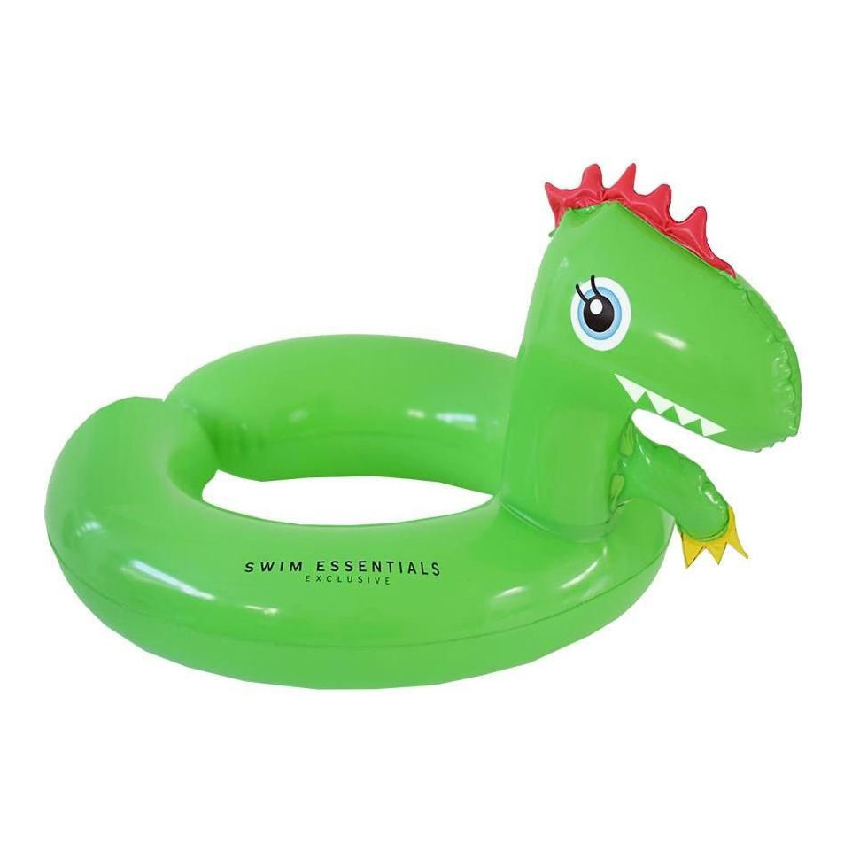 Swim Essentials Zwemring Dino met Open Achterkant, 55cm