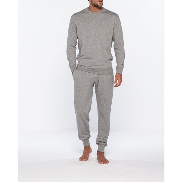 Punto Blanco Pijama Masculino Comprido de Algodão Orgânico Organix 48 - A37861086