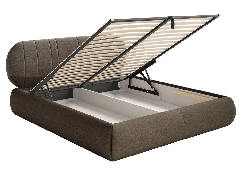 NADUVI Collection Bedframe Savan 180 x 200 cm met opbergvak