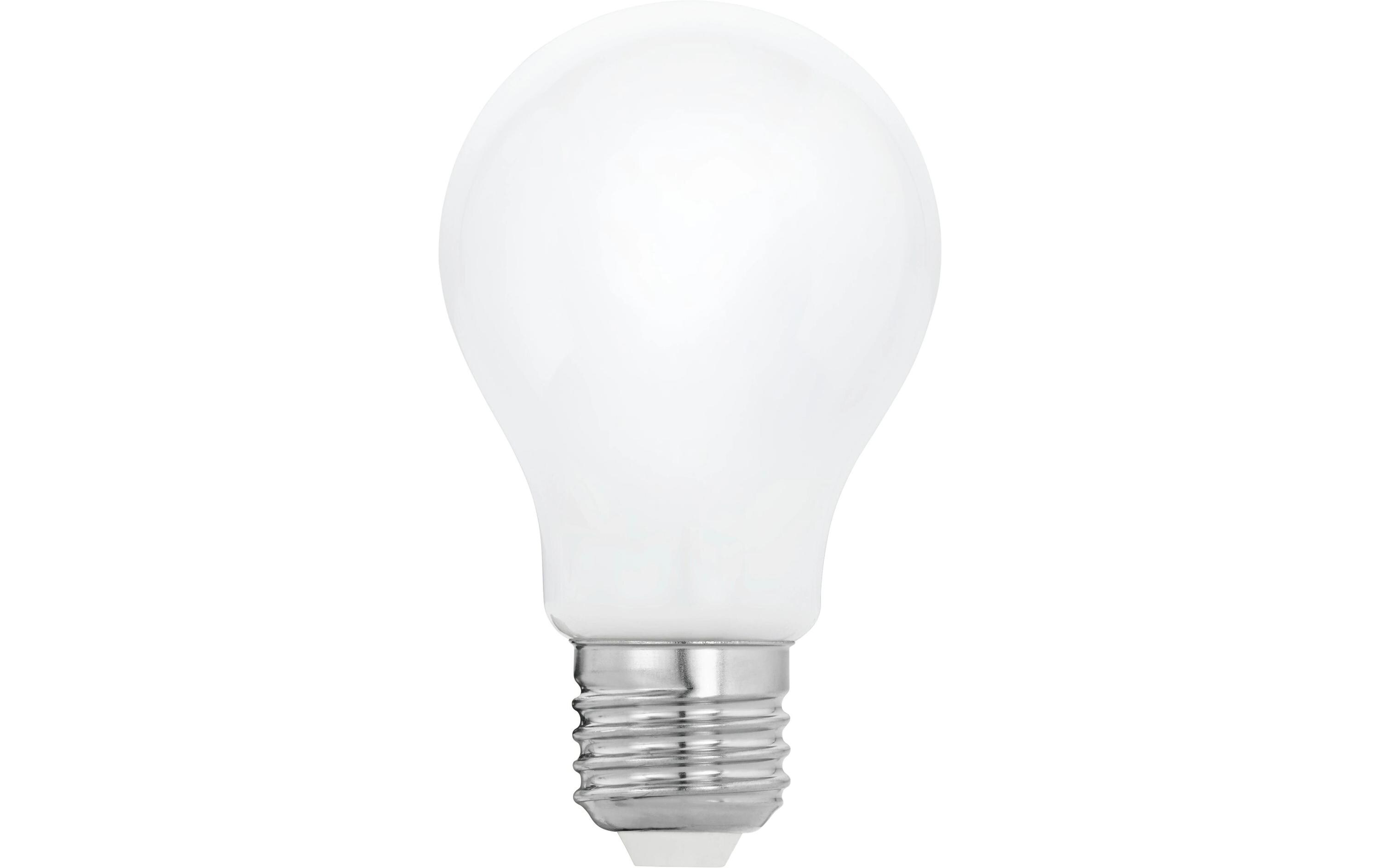 Lampe 7.5 W E27 WarmweissLED-Leuchtmittel mit weissem Glas