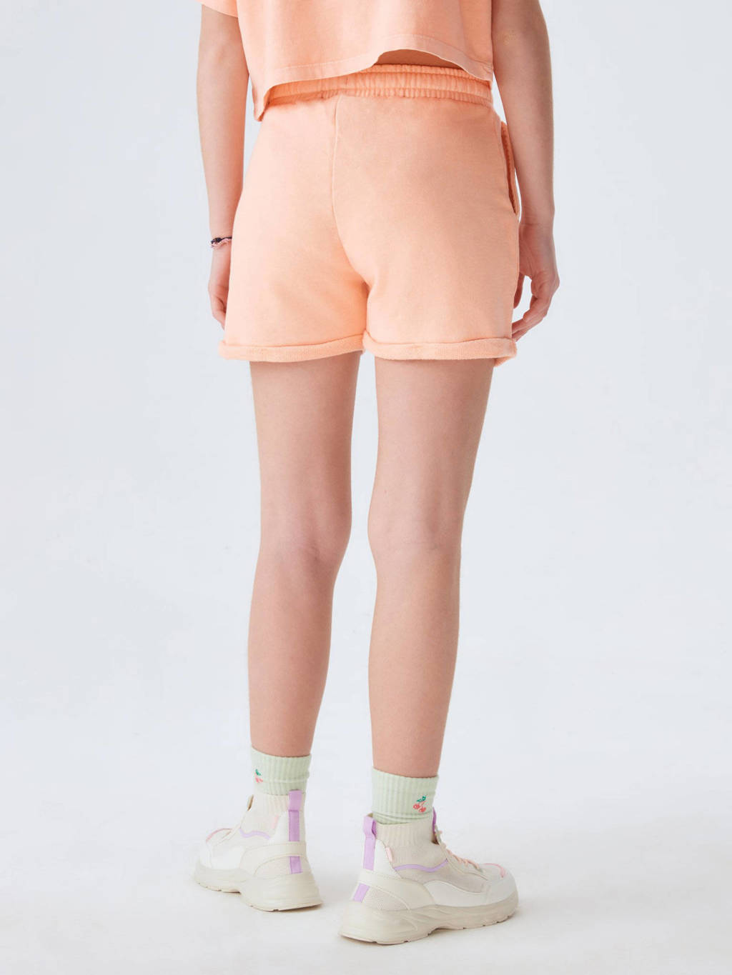 LTB high waist loose fit casual short DOLIHI zachtoranje