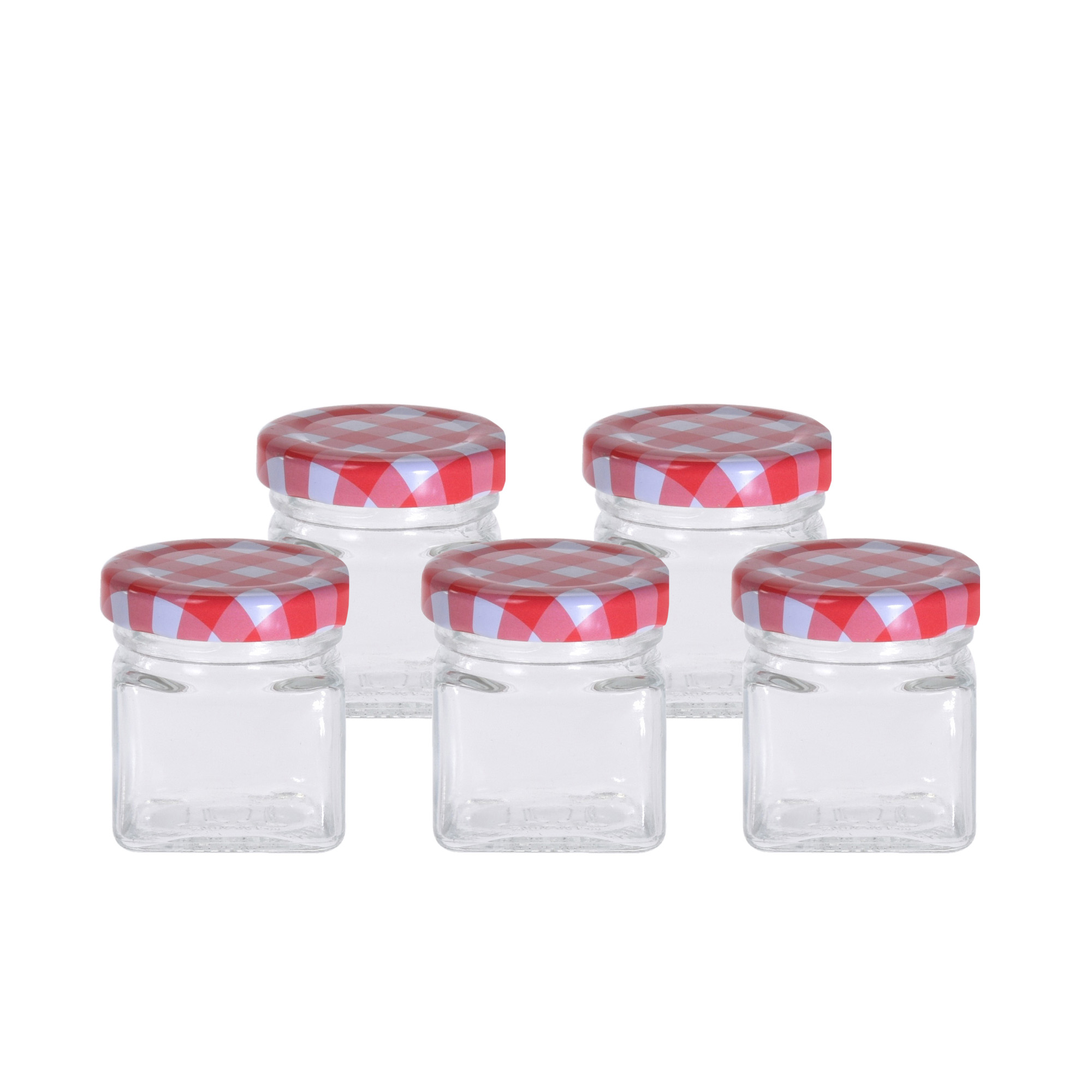 Einmachglas 5er Set 50 ml