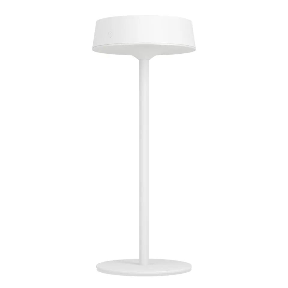 EGLO Simeri Tafellamp Buiten - Solar - 31 cm - Wit - Oplaadbaar