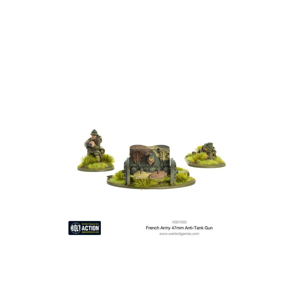Bolt Action - French - 47mm Medium Anti-Tank Gun