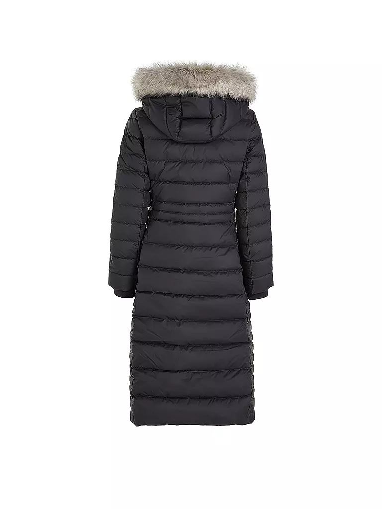 TOMMY HILFIGER Daunensteppmantel  schwarz