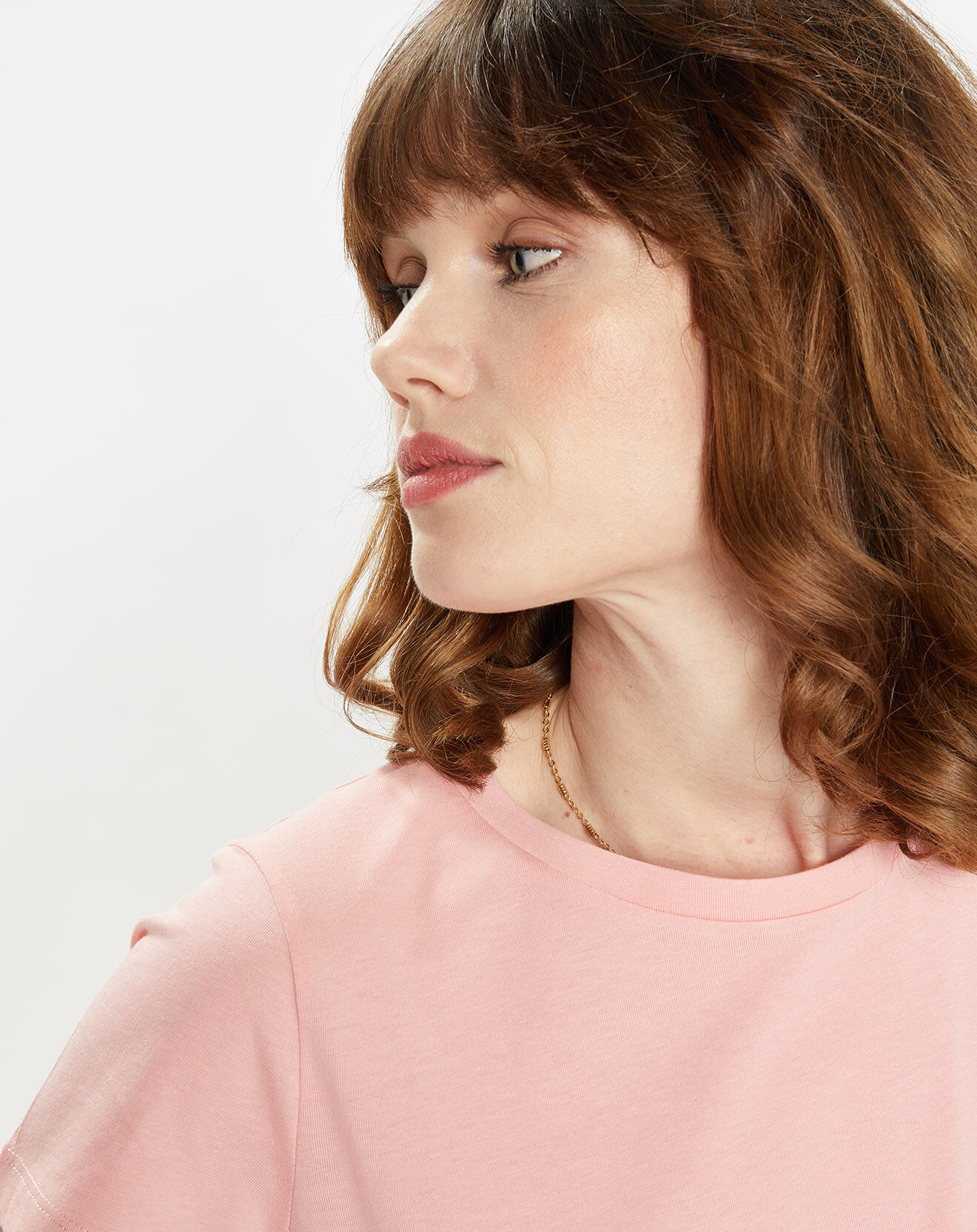 Galeries Lafayette T-Shirt Den droit rose