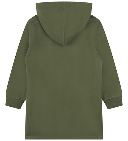 Little Marc Jacobs Sweatkleid - Wintermoos/Weiß m. Tasche