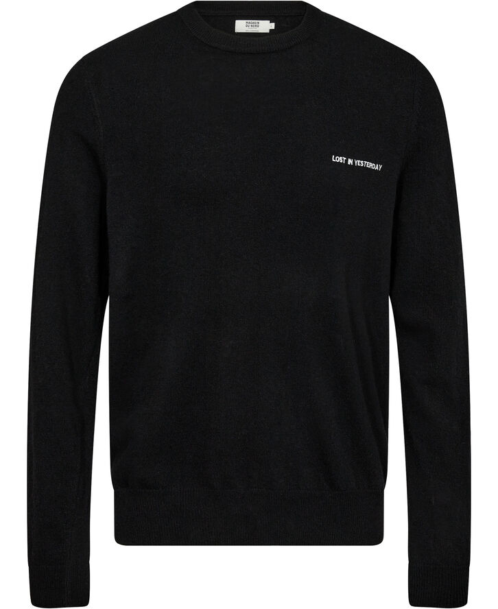 Magasin du Nord Collection Maryn 2 RWS Strik Lambswool Noir