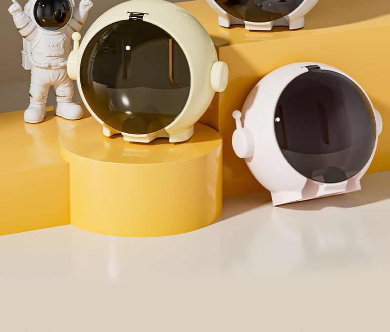 Connie Queenie - Astronaut Plastic Kleeftandenborstelhouder