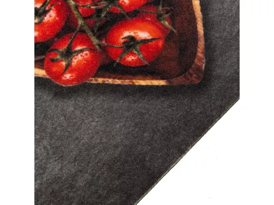 Tapis de cuisine lavable texte Cooking 45x150 cm velours
