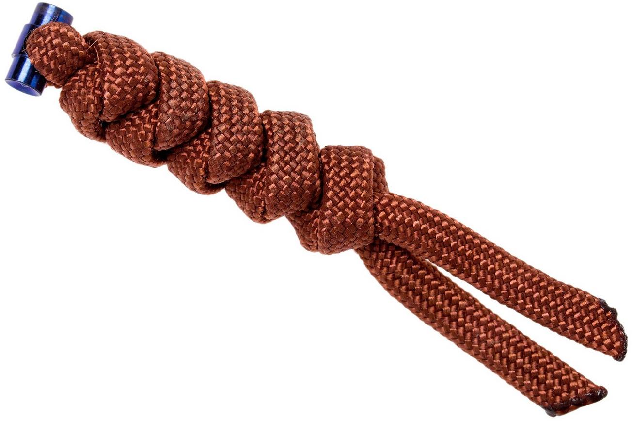 Chris Reeve Small Sebenza Lanyard rust/blue S31-7051
