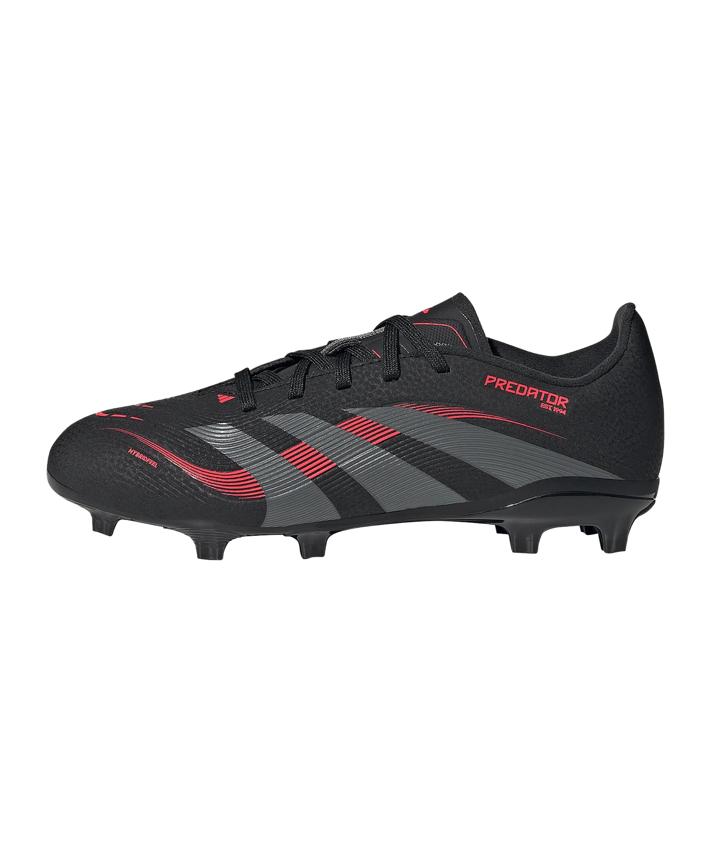 adidas Predator League FG Stealth Victory Kids Schwarz