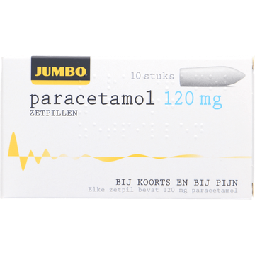 Jumbo Paracetamol 120mg zetp 10st