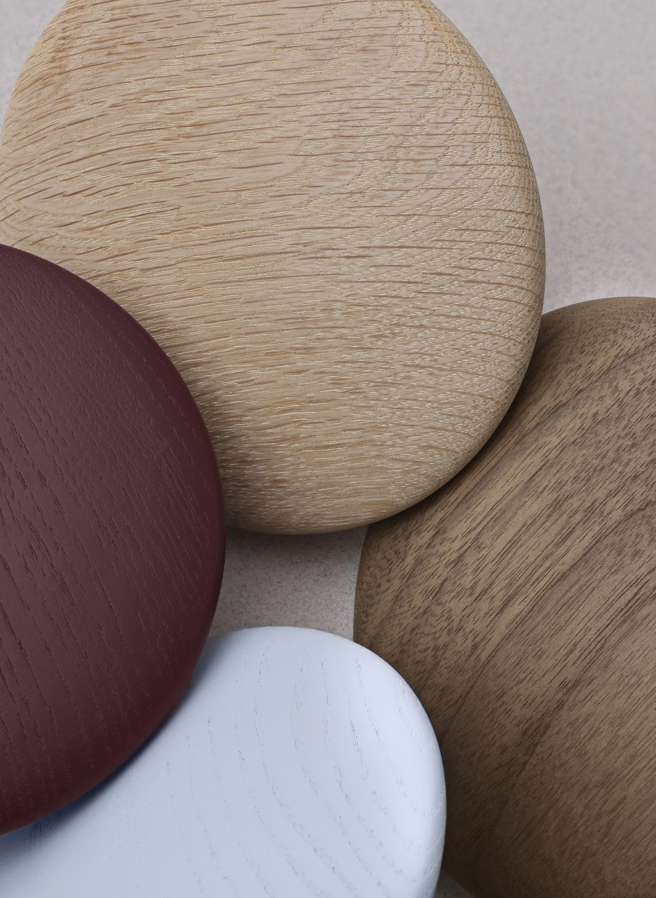 MUUTO Wandhaken DOTS WOOD