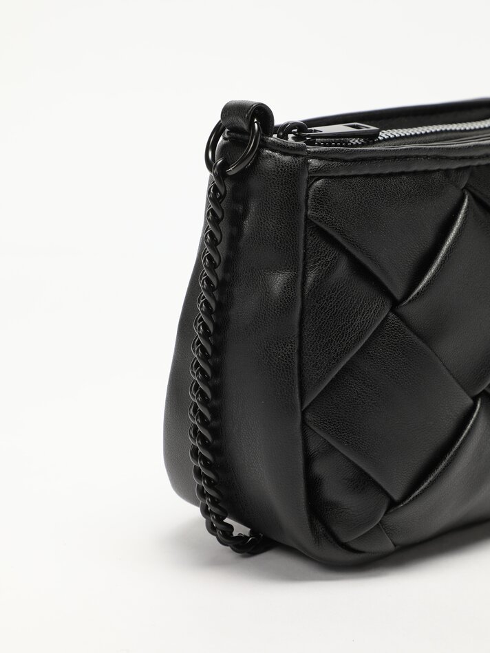 Bolsa trançada - Preta