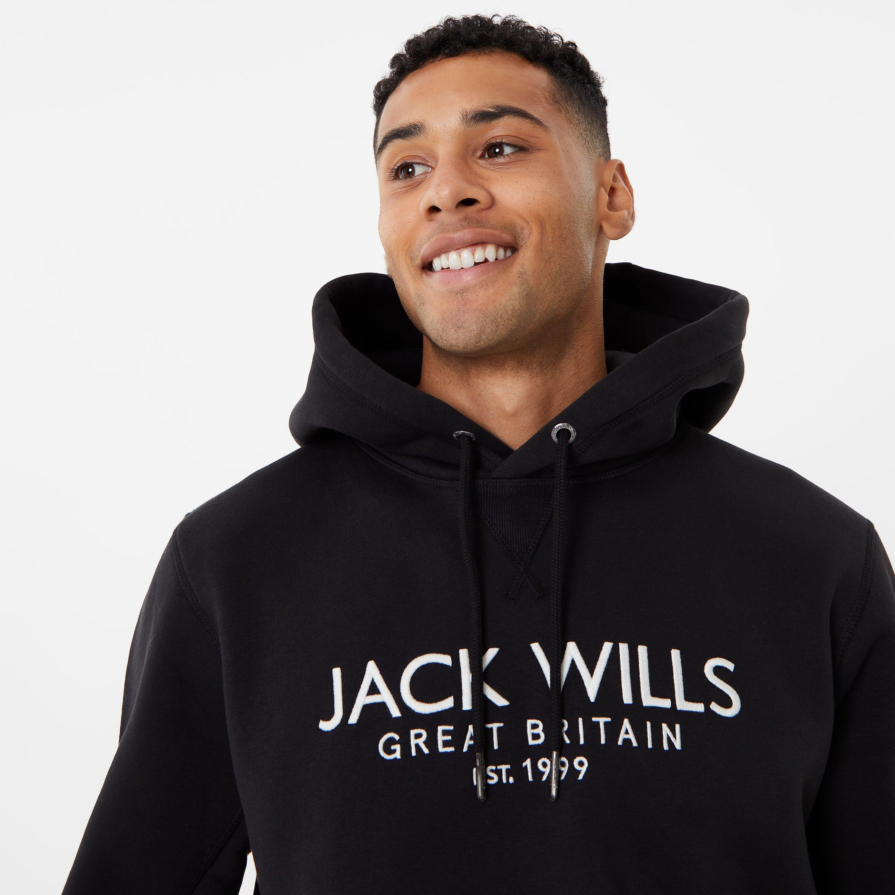 Jack Wills JW Batsford Logo Hoodie